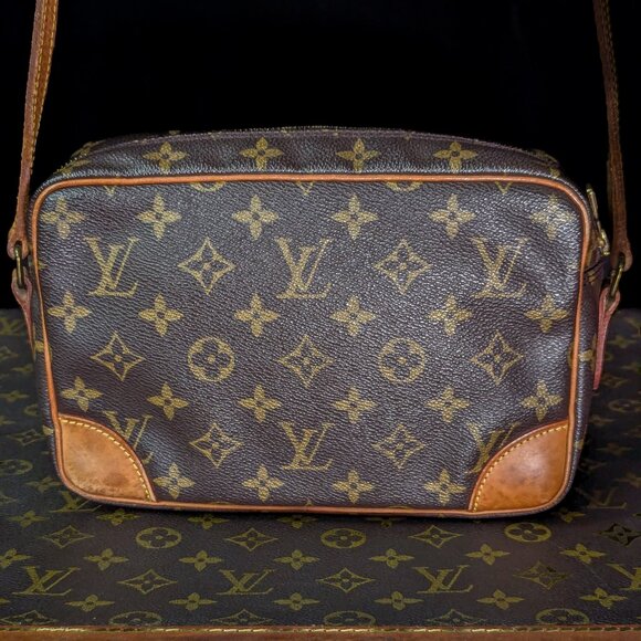 LOUIS VUITTON Trocadero 24 Monogram Canvas Crossbody Shoulder Bag Vintage - Picture 5 of 16